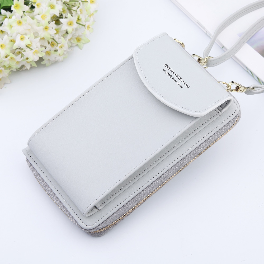 New Women Long Wallet Shoulder Bag Female Wallets Clutch Lady Purse Zipper Phone Pocket Card Holder Ladies Carteras - Image 5