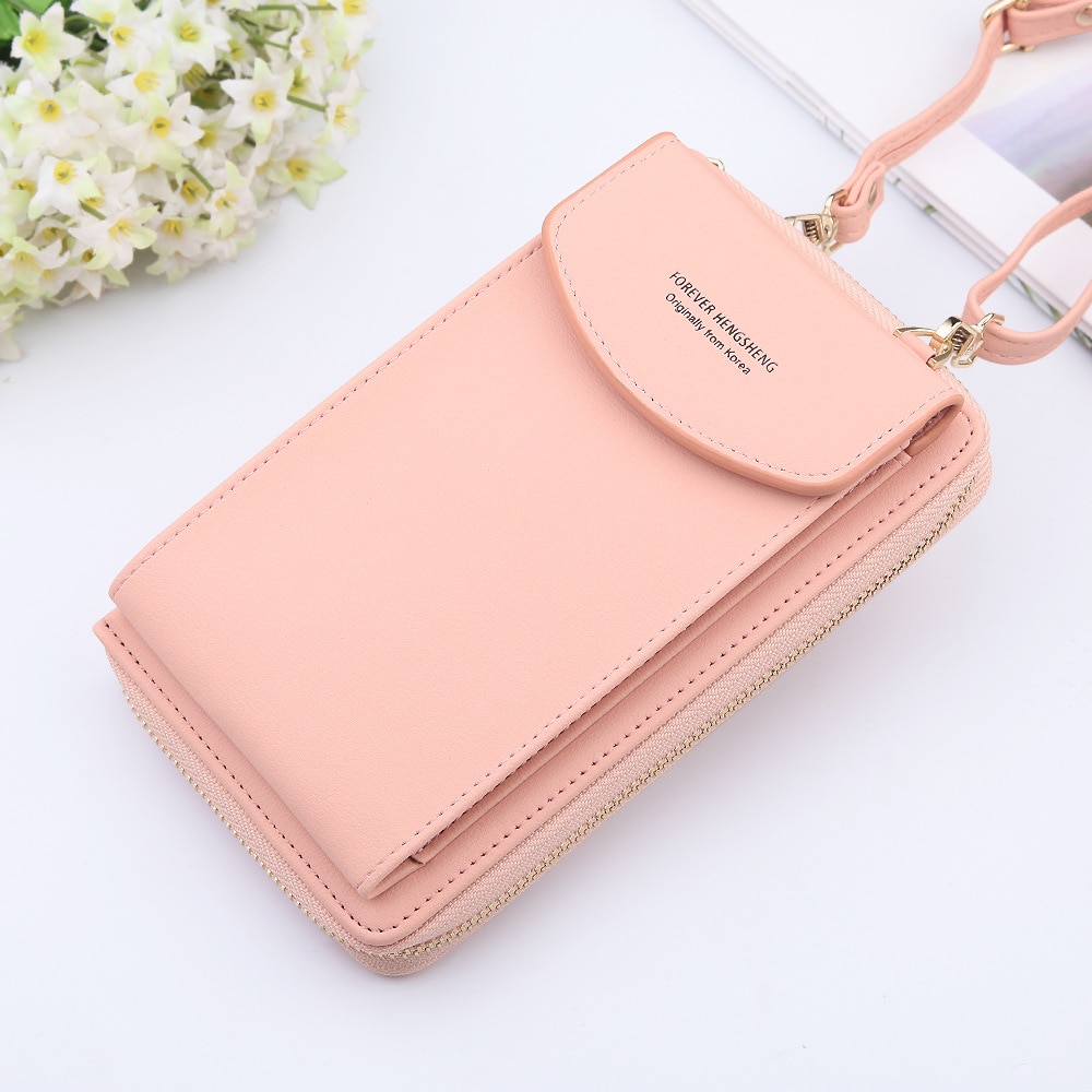 New Women Long Wallet Shoulder Bag Female Wallets Clutch Lady Purse Zipper Phone Pocket Card Holder Ladies Carteras - Image 6