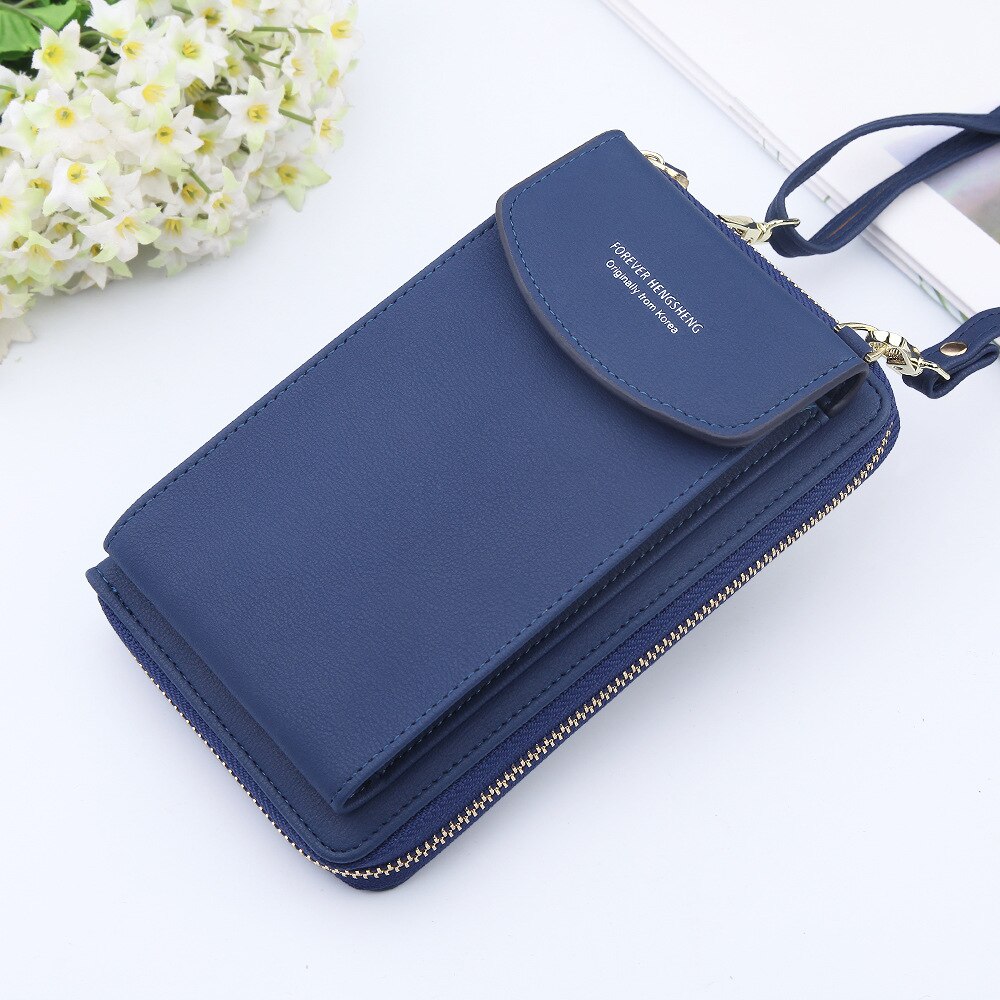 New Women Long Wallet Shoulder Bag Female Wallets Clutch Lady Purse Zipper Phone Pocket Card Holder Ladies Carteras - Image 4
